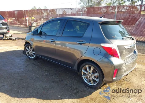 2012 Toyota Yaris Se z USA, uszkodzony, nr VIN JTDKTUD39CD514826